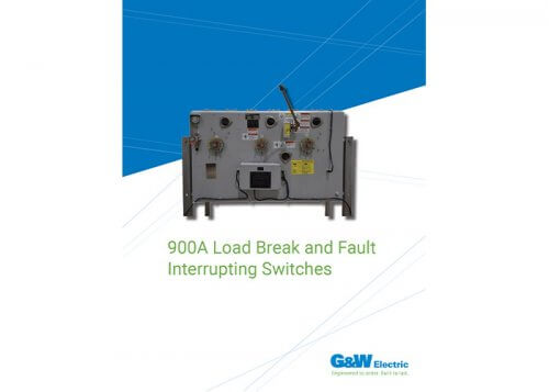 900A Load break and Fault Interrupting Switches Brochure