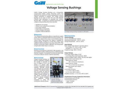 Voltage sensor guide